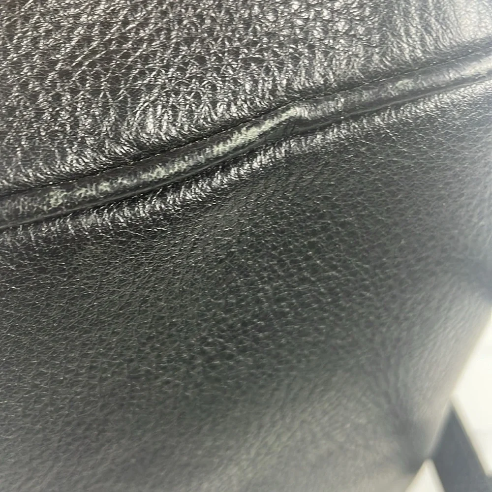 MICHAEL KORS Black Pebbled Leather Small Rhea Backpack - Picture 6 of 11